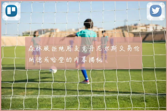 森林狼拒绝用麦克丹尼尔斯交易伦纳德或哈登的内幕揭秘
